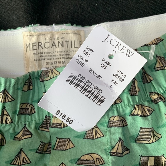 J. Crew Boxers NWT Large Cotton - Picture 3 of 3